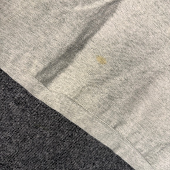 Vintage Mickey Mouse T Shirt Mens M Graphic Tee Light Gray Cartoon Print - Picture 2 of 6